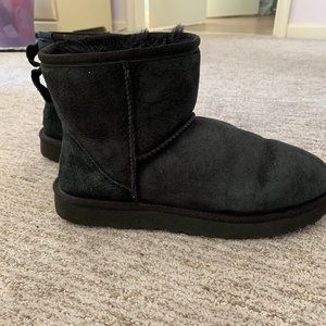 Black Shortie UGG Booties